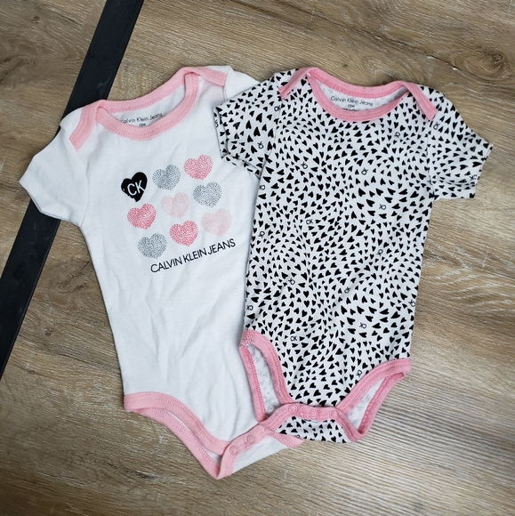 calvin klein newborn baby girl clothes
